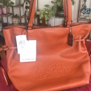 Coach Andy Tote - Sunset